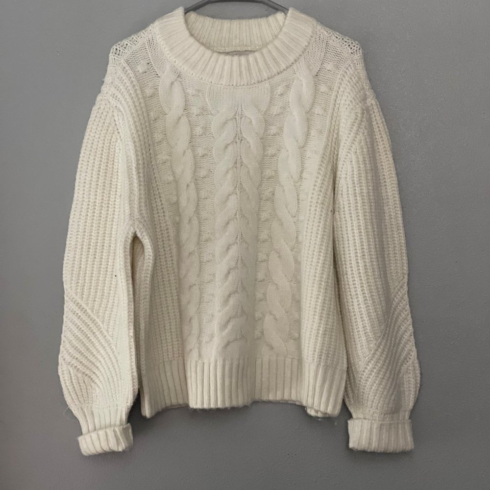 A New Day White Sweater